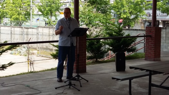 Yongsan Traditional Protestant Congregation Picnic Worship