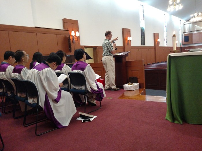 Yongsan Traditional Protestant Service